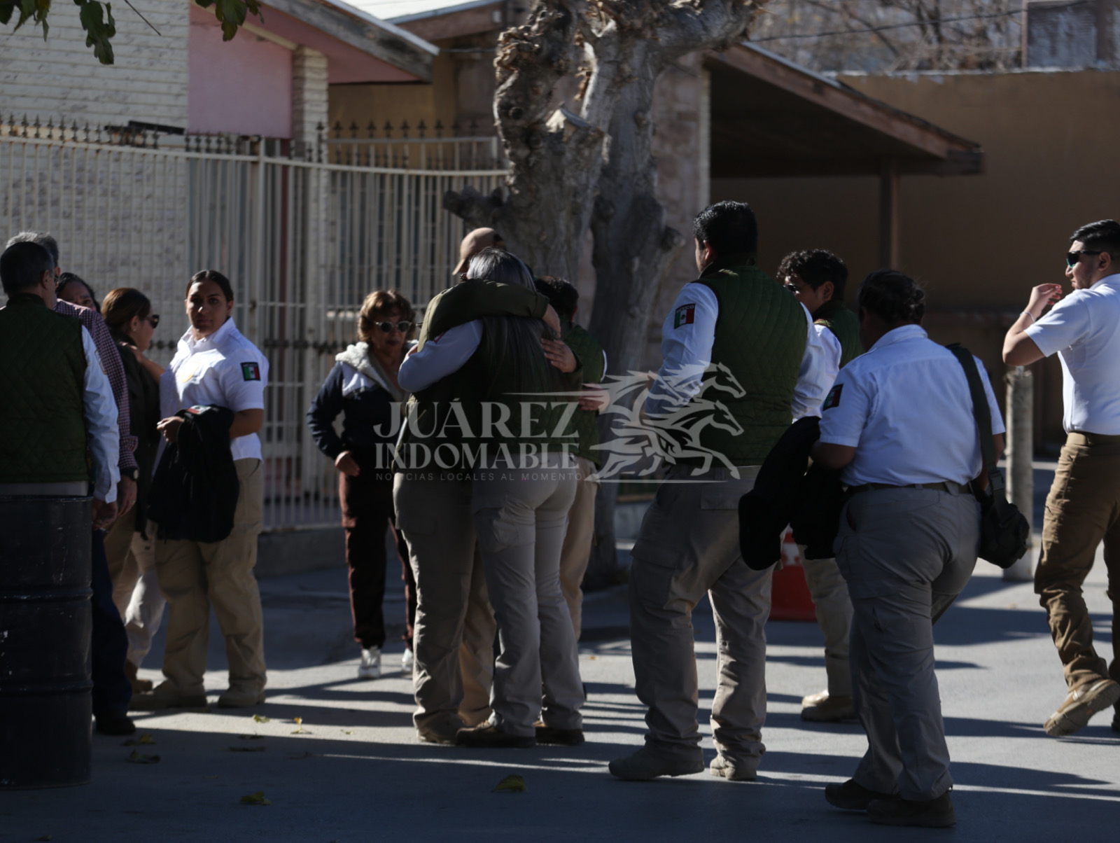 Honran la memoria de agente de migración asesinado en Samalayuca